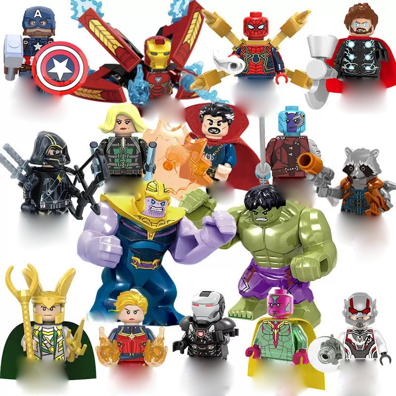 Building Block Mini - Trendy movie character cartoon building blocks,