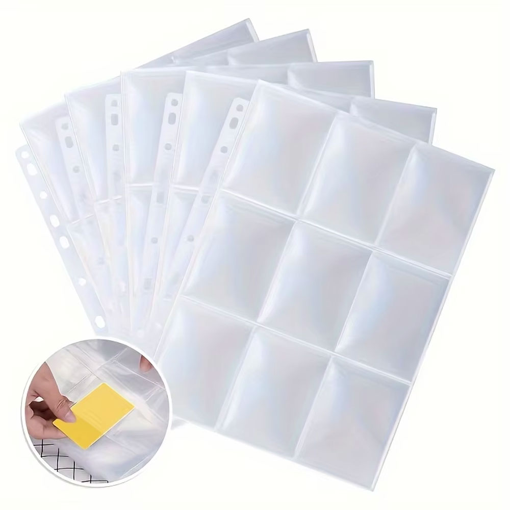 Trading Card Binder - 90 Pockets Trading Card Sleeve &