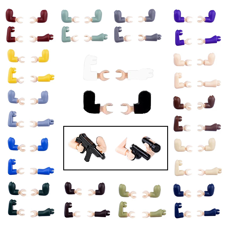 Lego Minifigure Holder - WW2 Nhân Vật Quân Sự Cánh