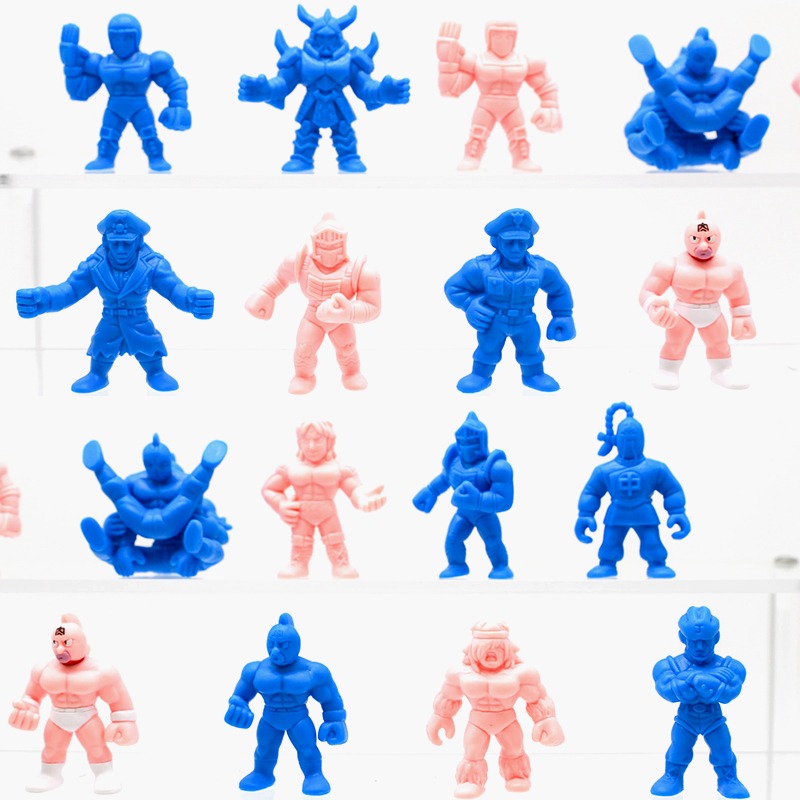 Capsule Toy Gashapon - Genuine Capsule Toys Kinnikuman Pink Blue