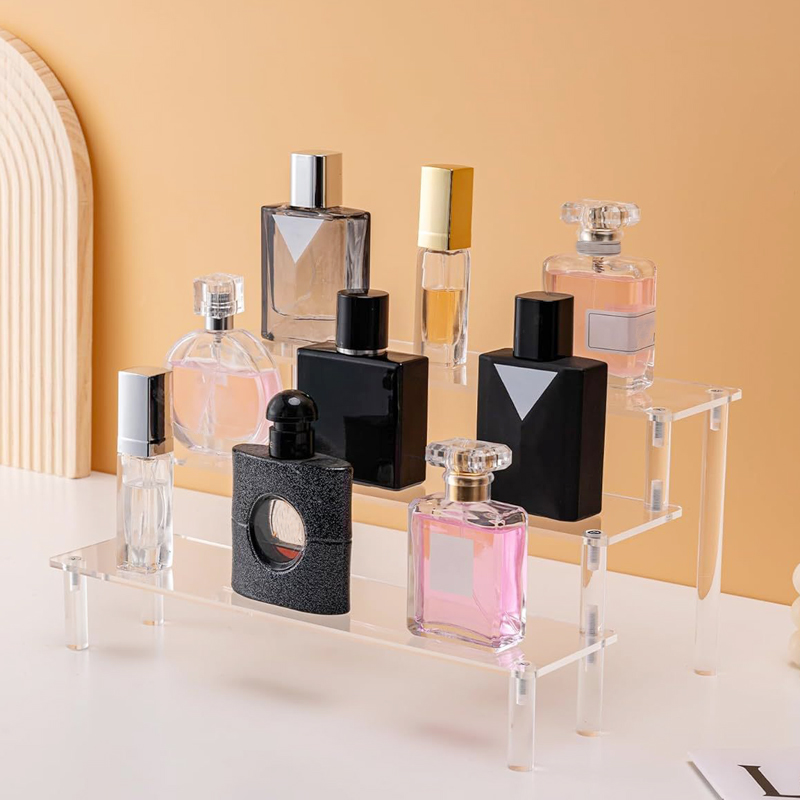 Pop Display Shelf - 1-4 Tier Acrylic Display Stand Clear