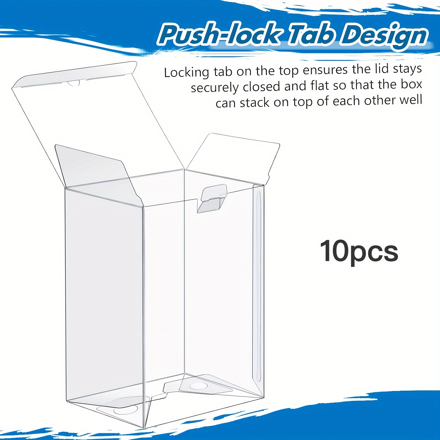 Pop Display Shelf - Clear Pop Display Case Compatible with