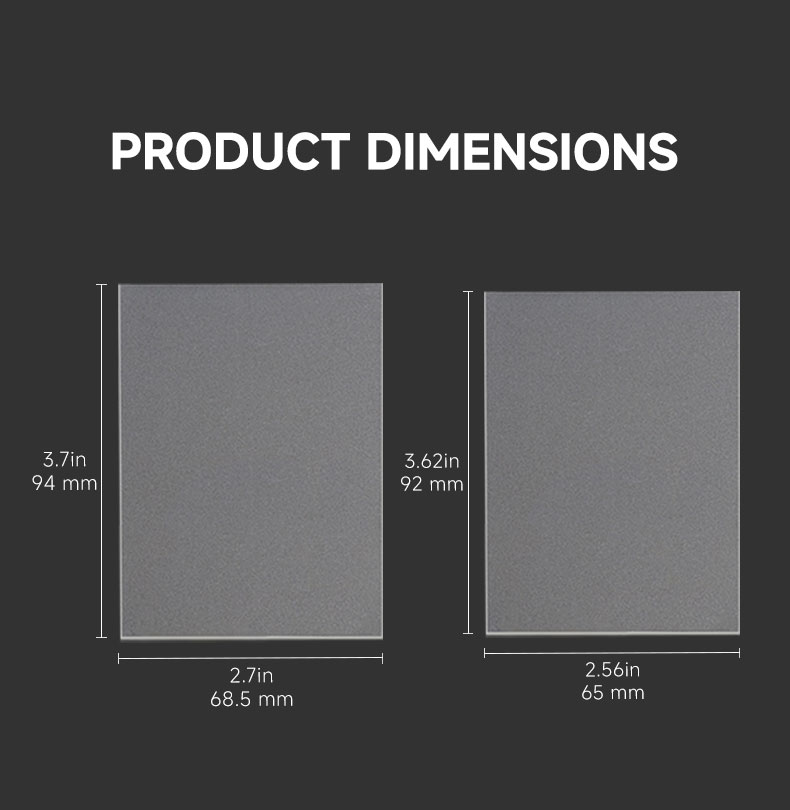 68.5x94mm/65x92mm Premium Clea - đánh giá và giá Card Penny Sleeve