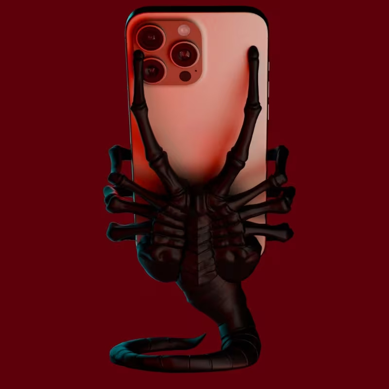 Creative Alien Facehugger Phon - đánh giá và giá Action Figure Stand
