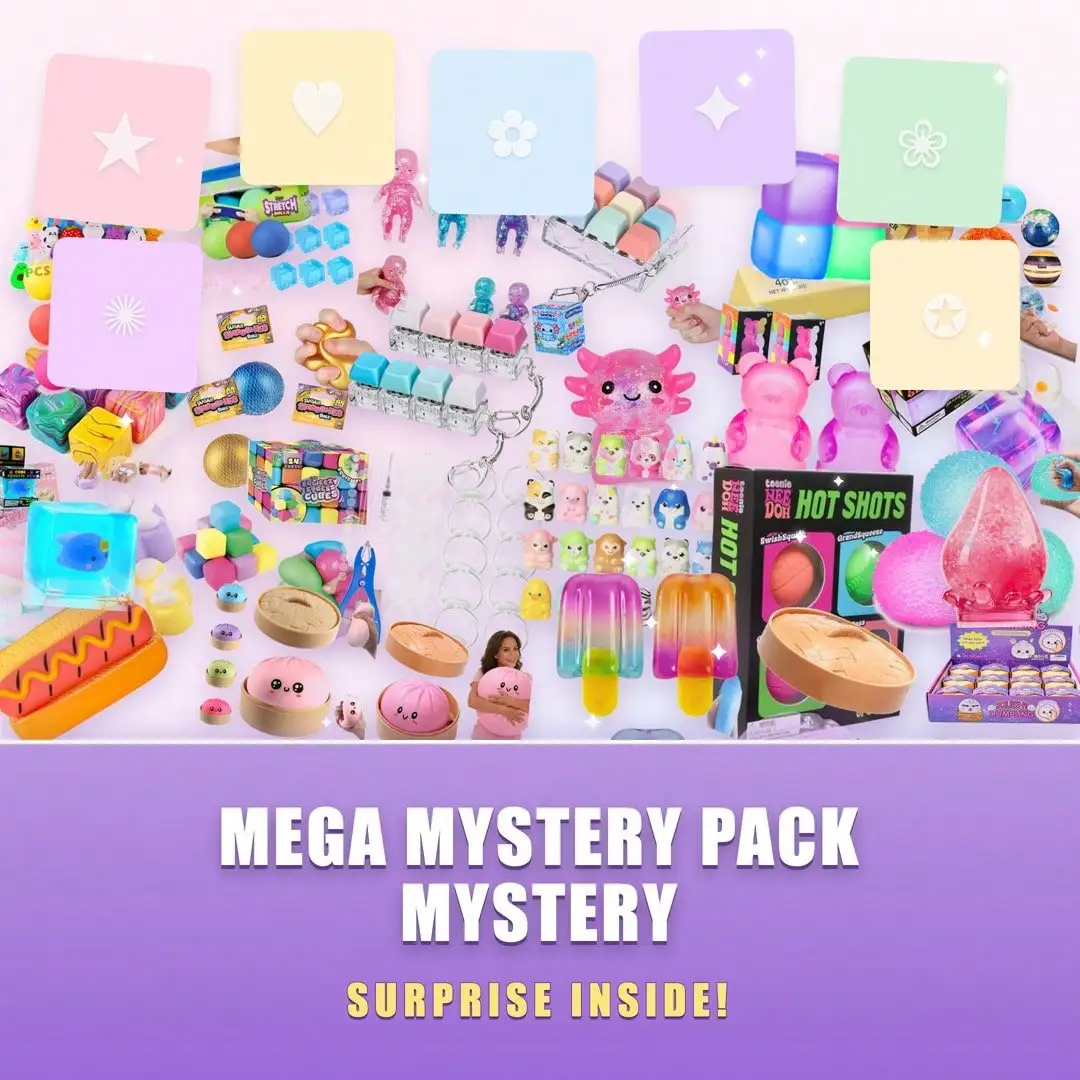 100styles Squishy Squeeze Fidg - đánh giá và giá Mystery Box Blind Bag