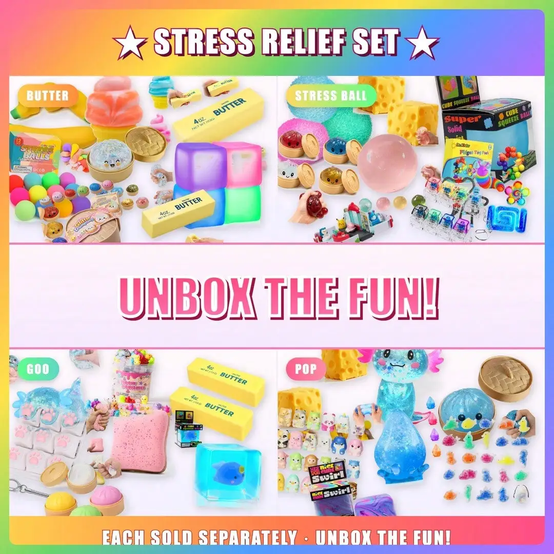 100styles Squishy Squeeze Fidg - đánh giá và giá Mystery Box Blind Bag