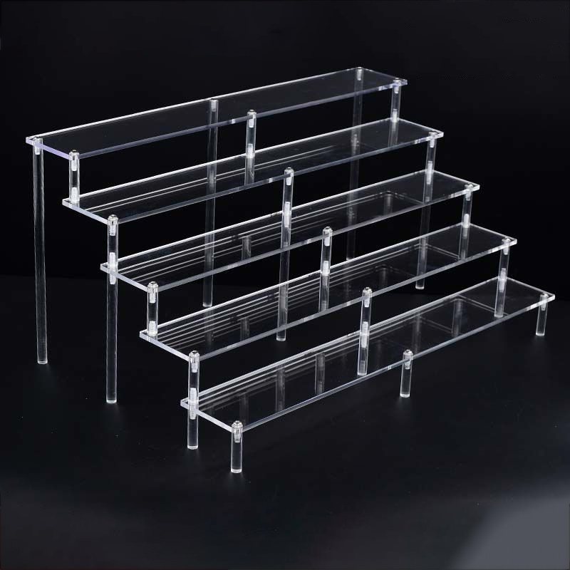 Tùy Chỉnh 1-6 Tầng Acrylic Đỡ  - đánh giá và giá Pop Display Shelf