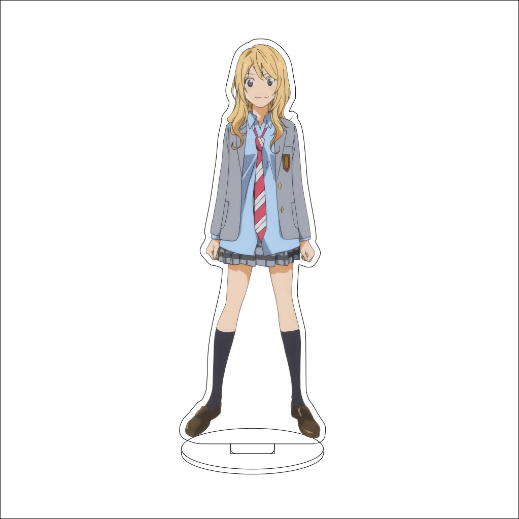 16CM Anime Your Lie in April A - đánh giá và giá Figma Stand Set