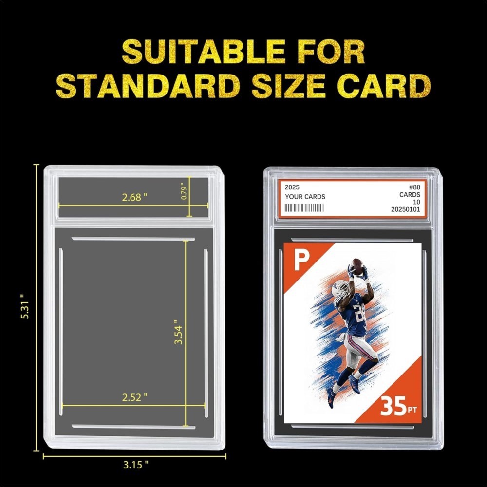 Graded Card Slab Acrylic Card  - đánh giá và giá Graded Card Display
