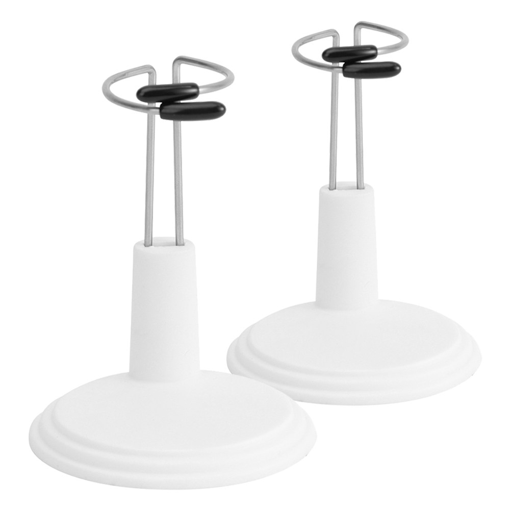 2Pcs White Plastic Adjustable  - đánh giá và giá Action Figure Stand