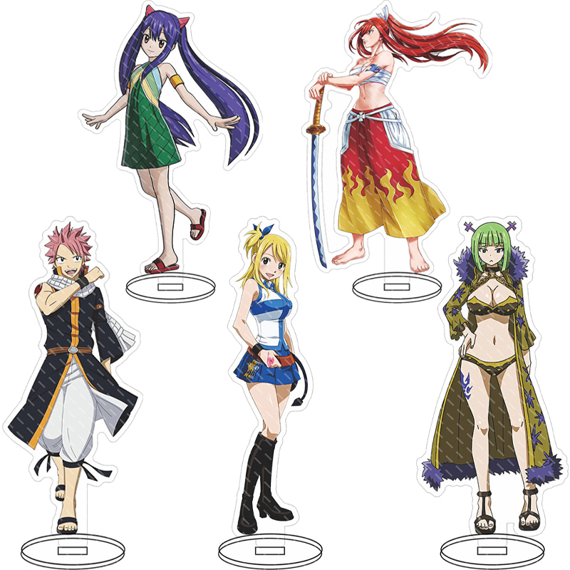 16CM Anime Figure FAIRY TAIL N - đánh giá và giá Figma Stand Set