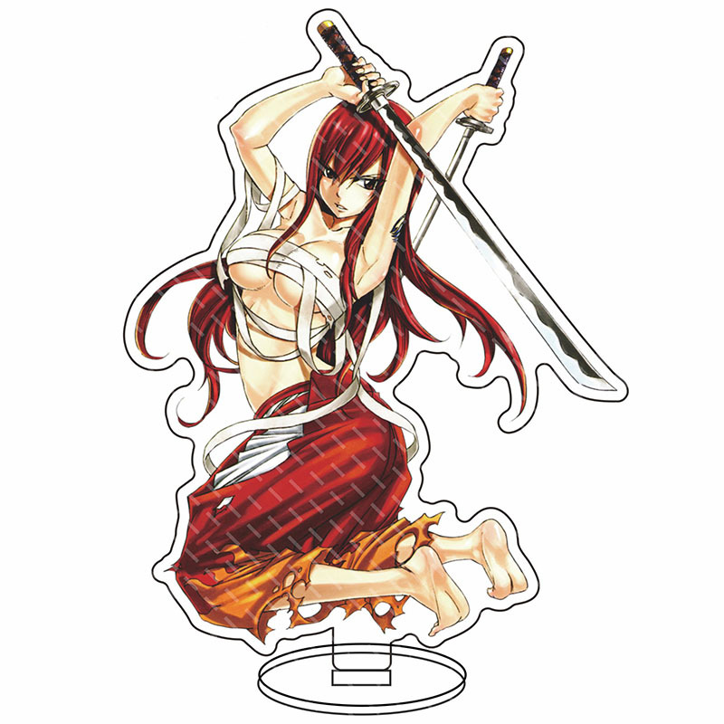 16CM Anime Figure FAIRY TAIL N - đánh giá và giá Figma Stand Set