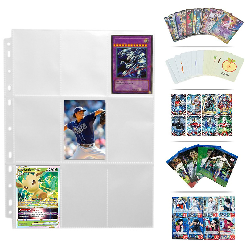 50pcs 9 Pocket Trading Gaming  - đánh giá và giá Trading Card Binder