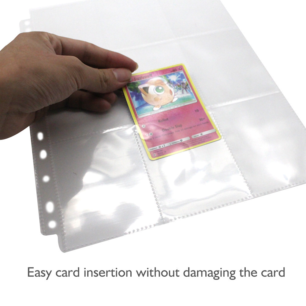 50pcs 9 Pocket Trading Gaming  - đánh giá và giá Trading Card Binder