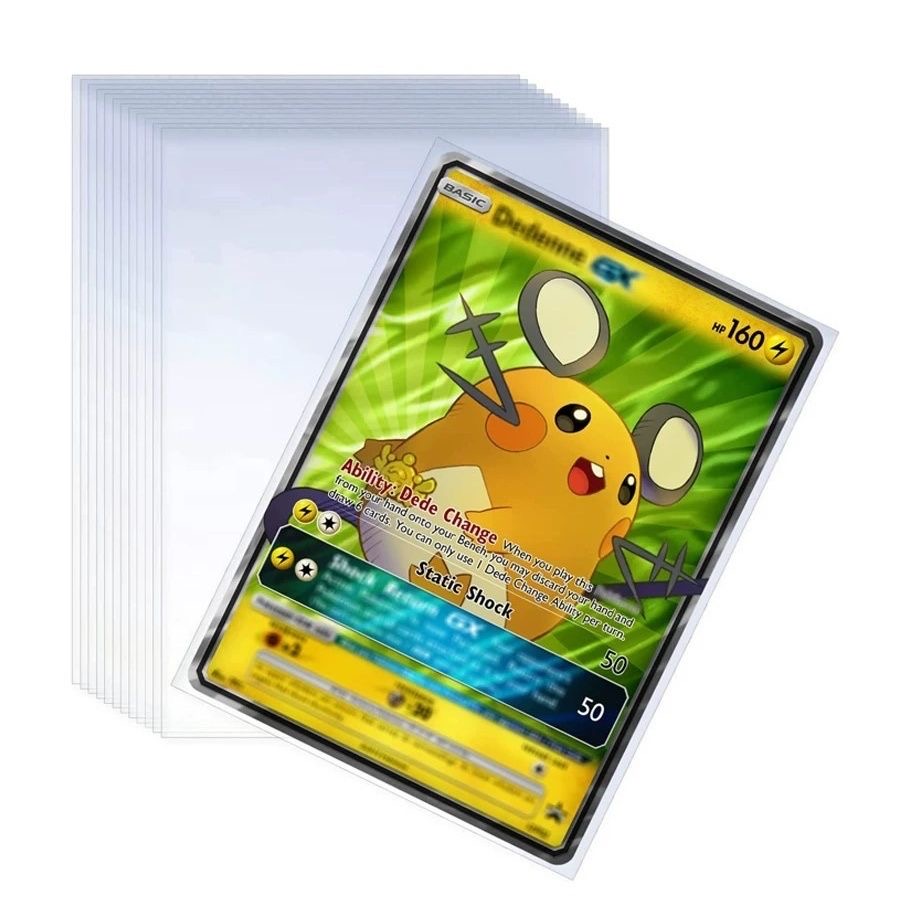 100Pcs Games Card Sleeves Tran - đánh giá và giá Card Penny Sleeve