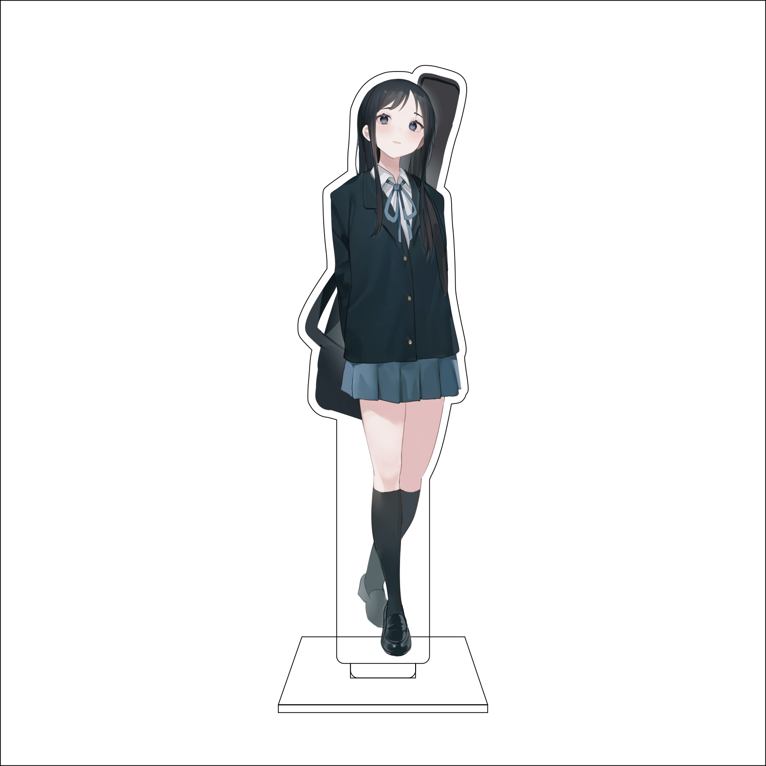 16CM Anime K-ON！Cosplay Acryli - đánh giá và giá Figma Stand Set