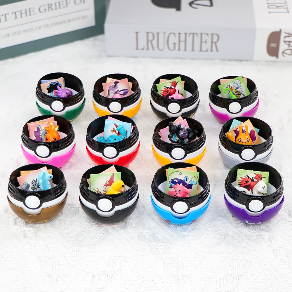 12PCS Pokemon Ball Pokeball Pi - đánh giá và giá Vinyl Figure Blank