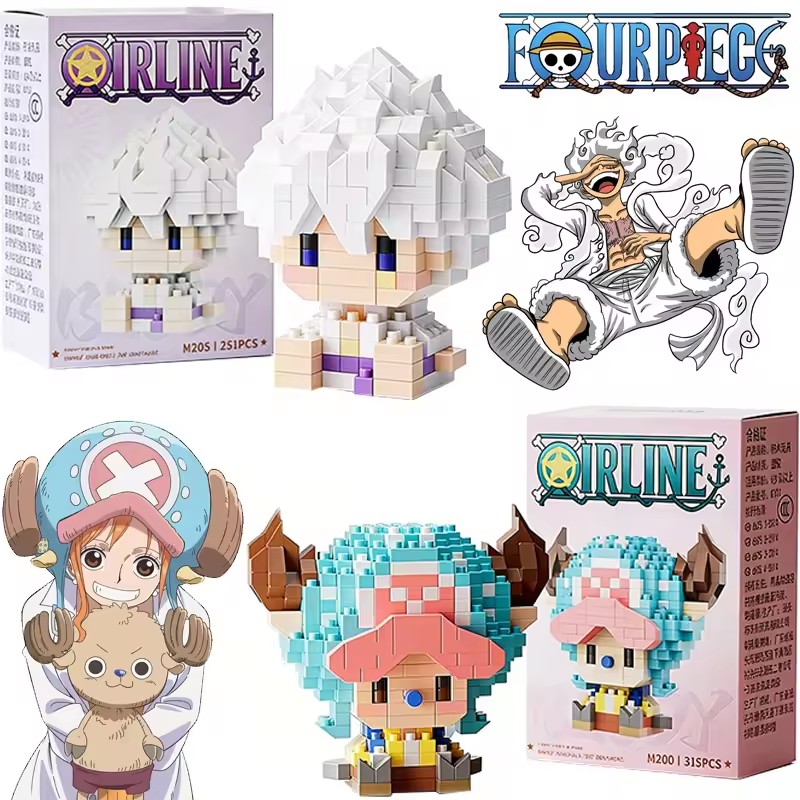 One Piece Anime Sun God Nika L - đánh giá và giá Building Block Mini