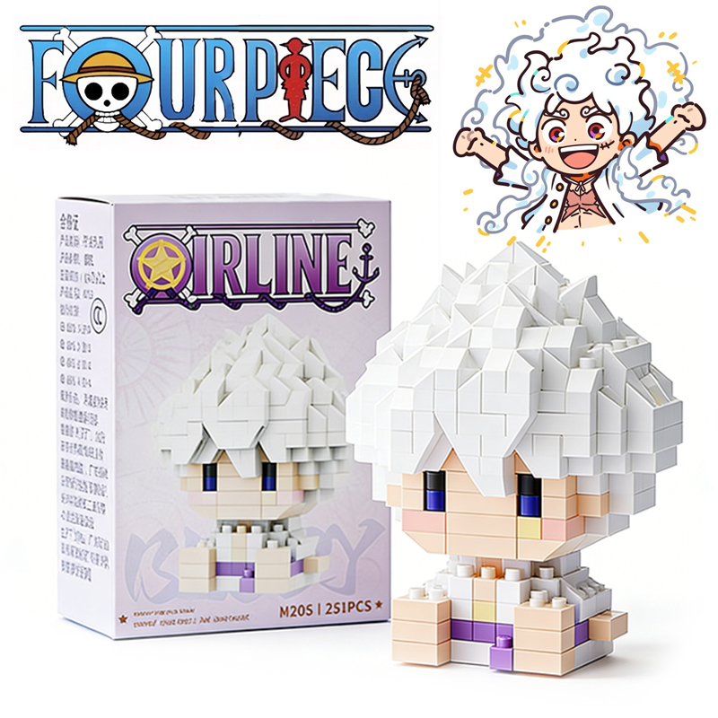 One Piece Anime Sun God Nika L - đánh giá và giá Building Block Mini