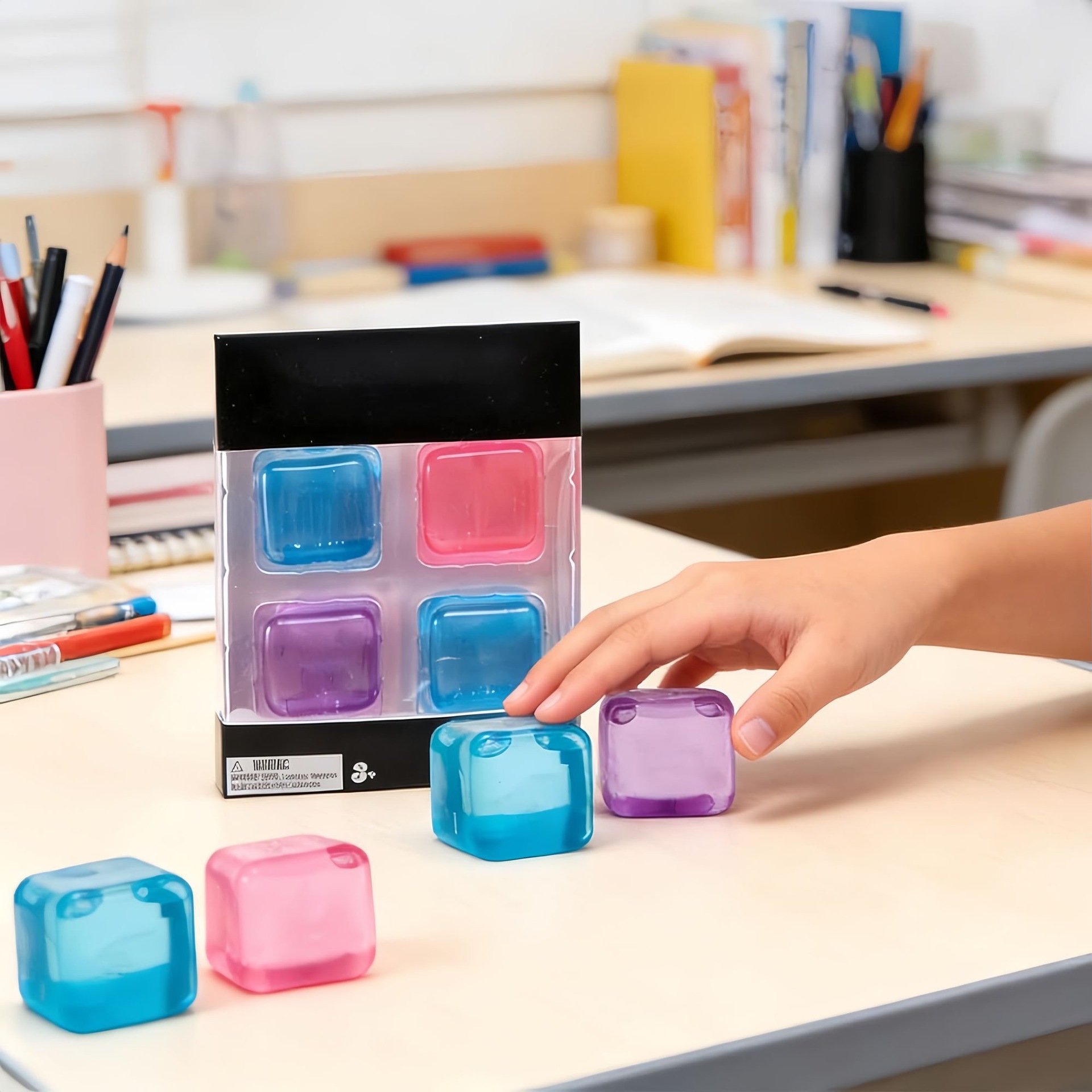 Schylling Needoh Nice Cube Sen - đánh giá và giá Fidget Cube Original