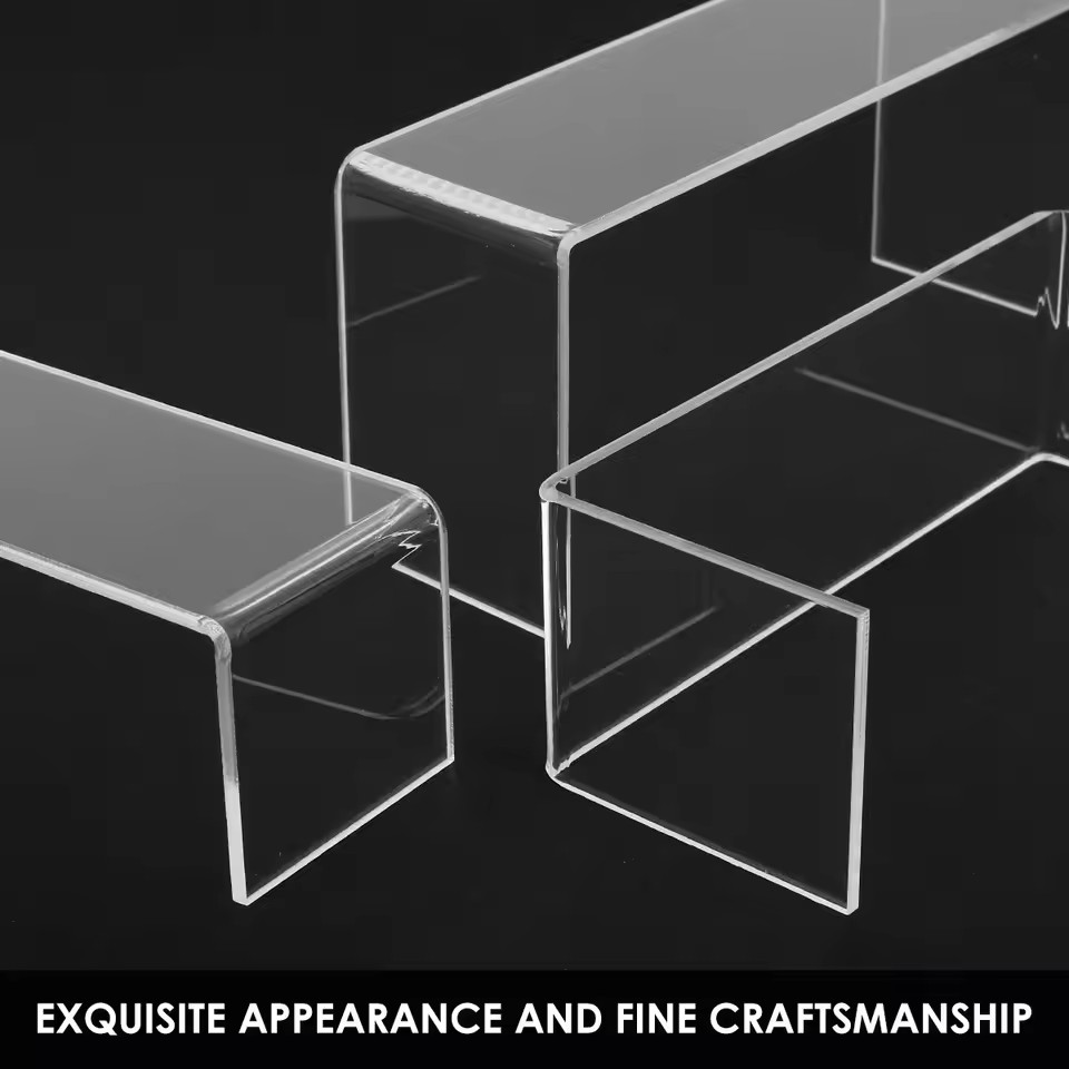 3/6/9/12Pc Clear Acrylic Displ - đánh giá và giá Display Risers Set