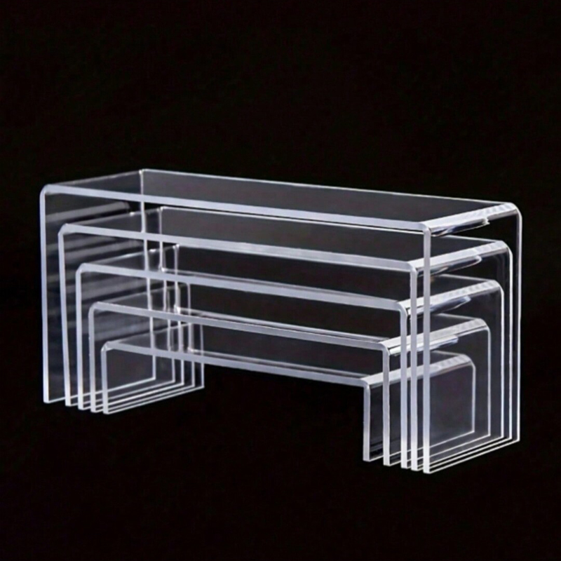 3/5Pcs Acrylic Display Stand B - đánh giá và giá Display Risers Set