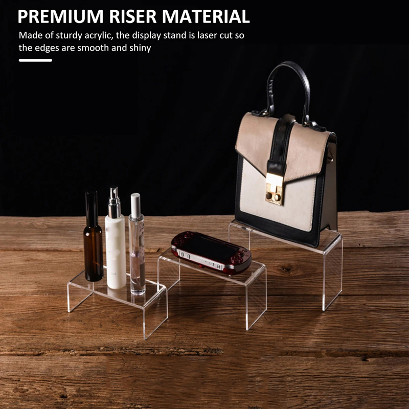 3/5Pcs Acrylic Display Stand B - đánh giá và giá Display Risers Set
