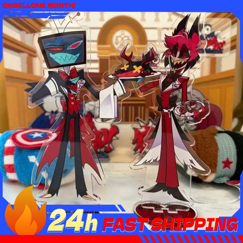 2pcs Hazbin Anime Peripherals  - đánh giá và giá Figma Stand Set