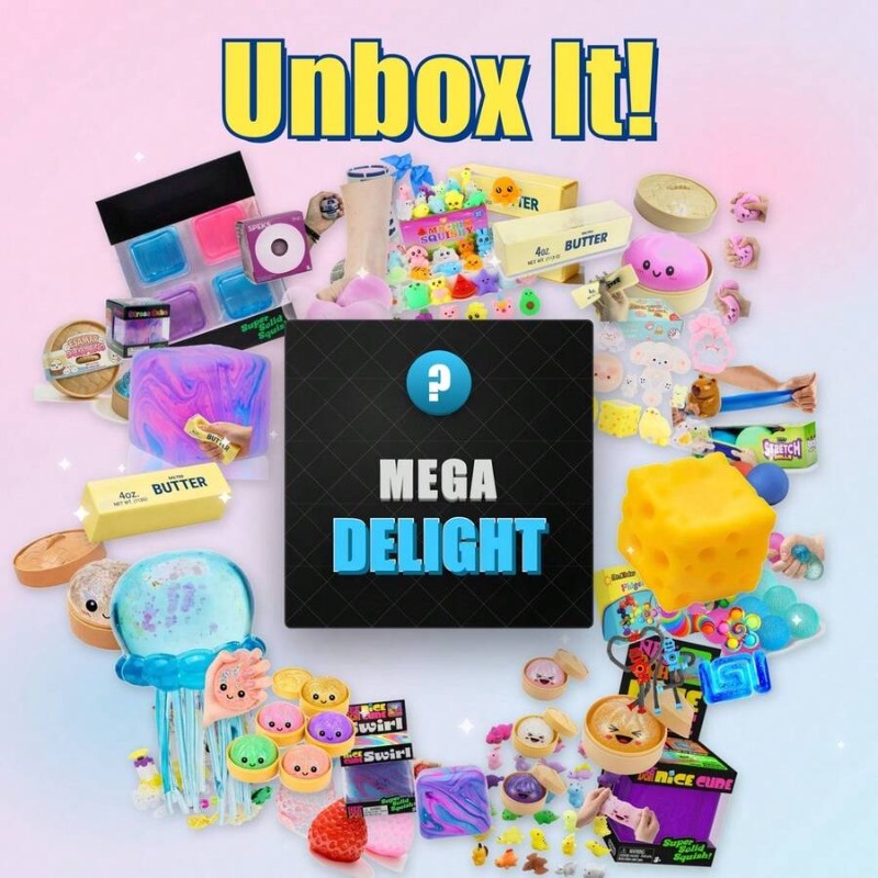 Fidget Cute Stress Relief Toys - đánh giá và giá Mystery Box Blind Bag