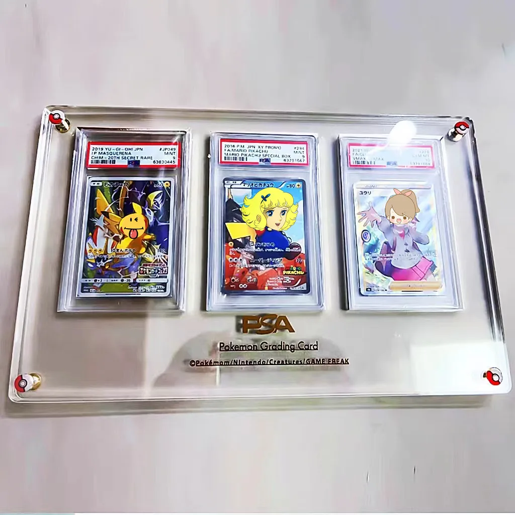 PTCG Pokemon Yu-Gi-Oh Rating G - đánh giá và giá Graded Card Display