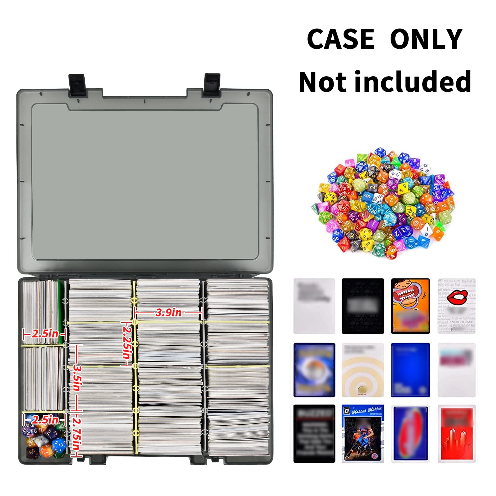 Clear Trading Card Storage Box - đánh giá và giá Pokemon Binder Card