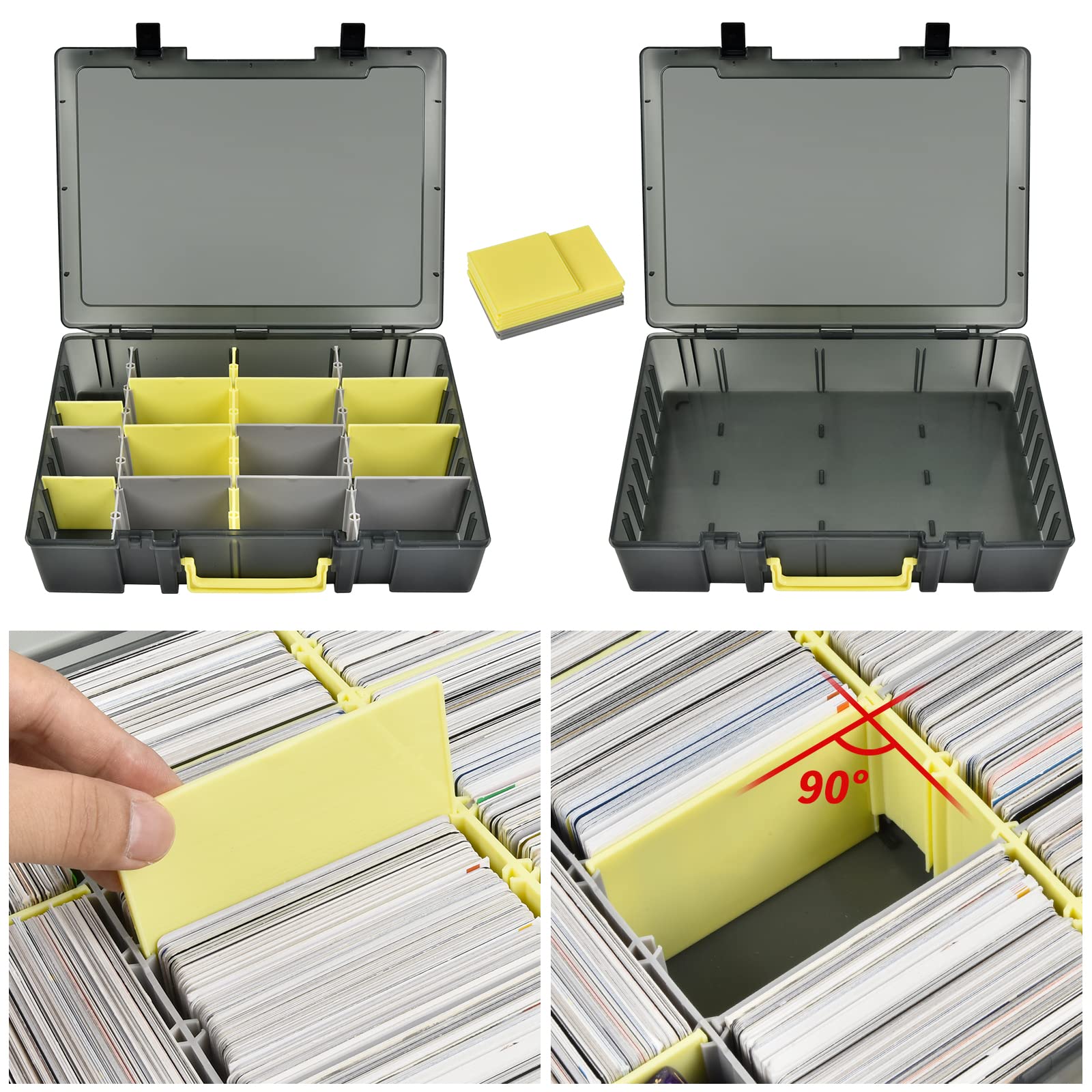Clear Trading Card Storage Box - đánh giá và giá Pokemon Binder Card