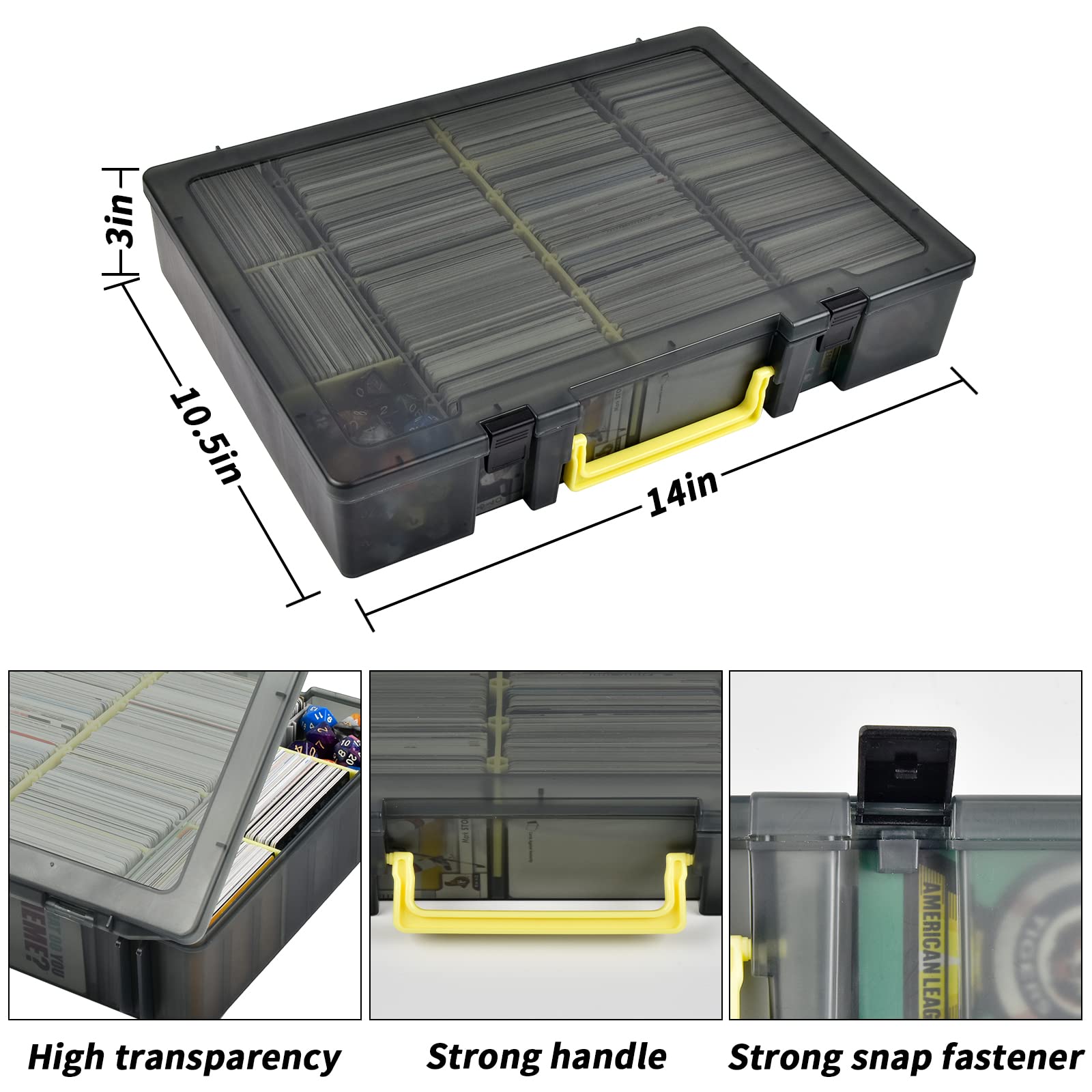 Clear Trading Card Storage Box - đánh giá và giá Pokemon Binder Card