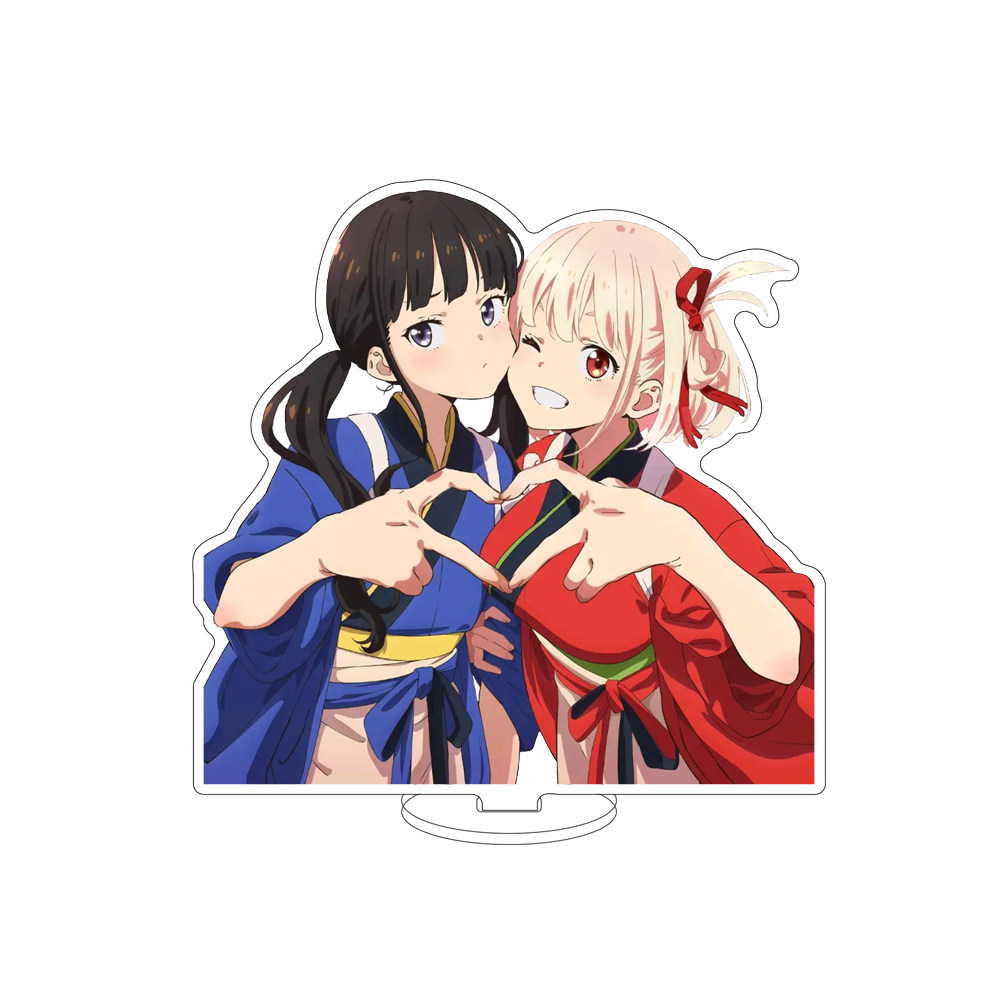 16CM Anime Lycoris Recoil‌ Fig - đánh giá và giá Figma Stand Set
