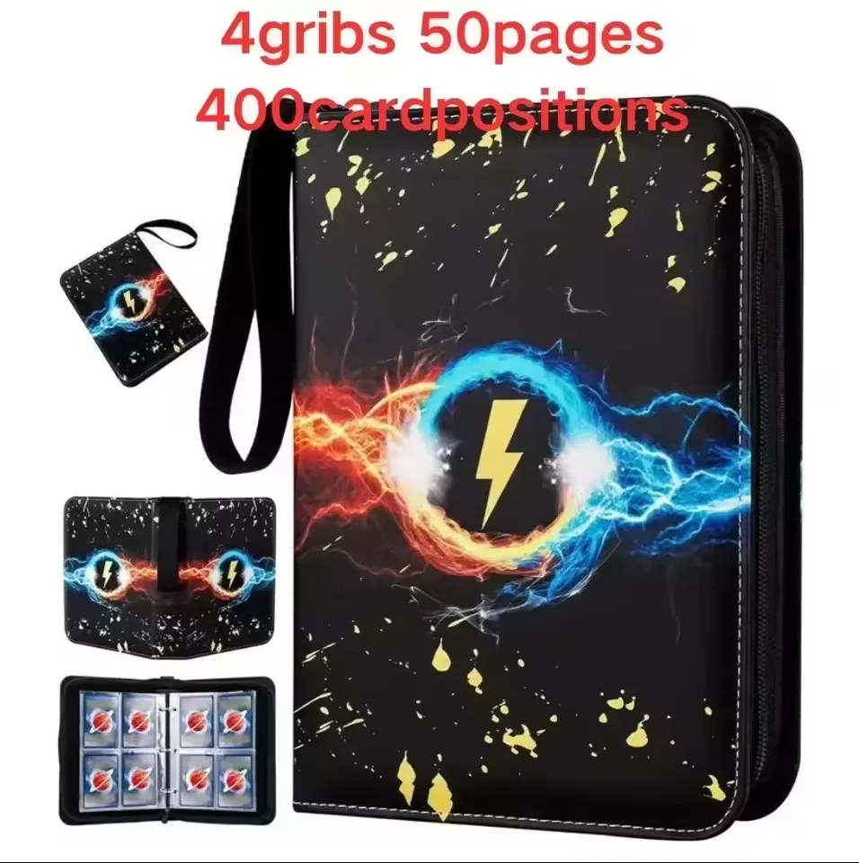 IN STOCK-- 400PCS Album Binder - đánh giá và giá Pokemon Binder Card