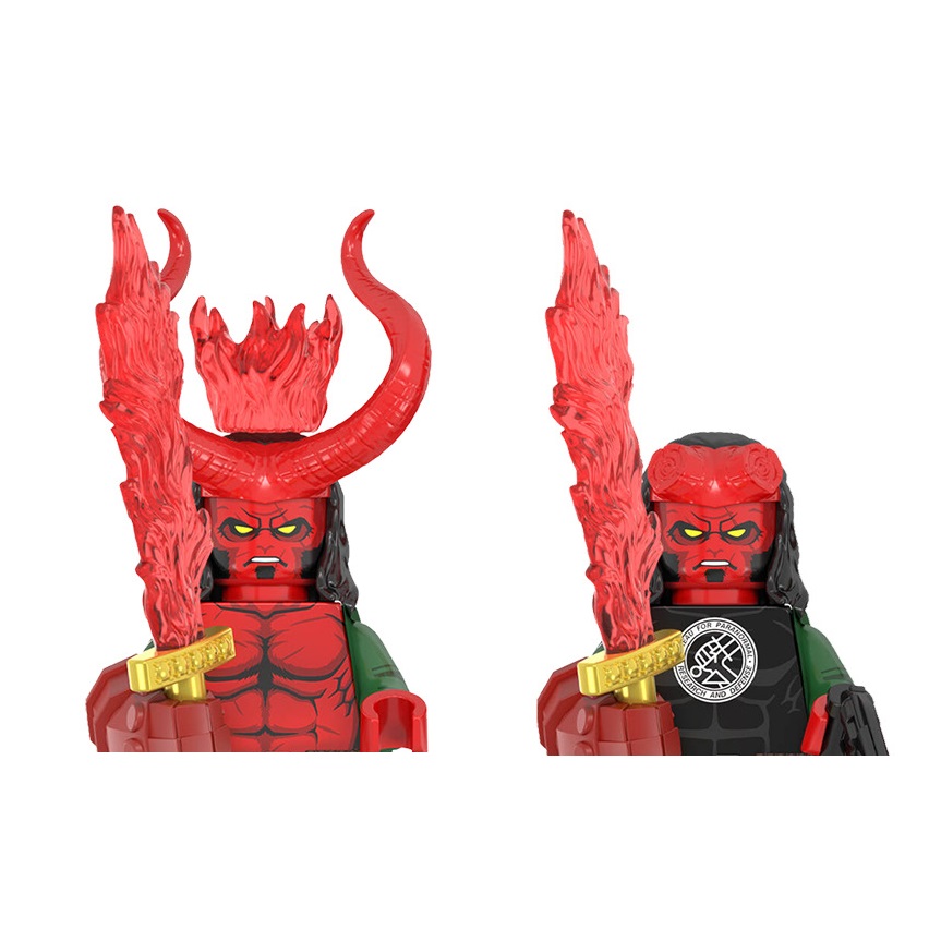 WM2422 WM2421 Hellboy Building - đánh giá và giá Building Block Mini
