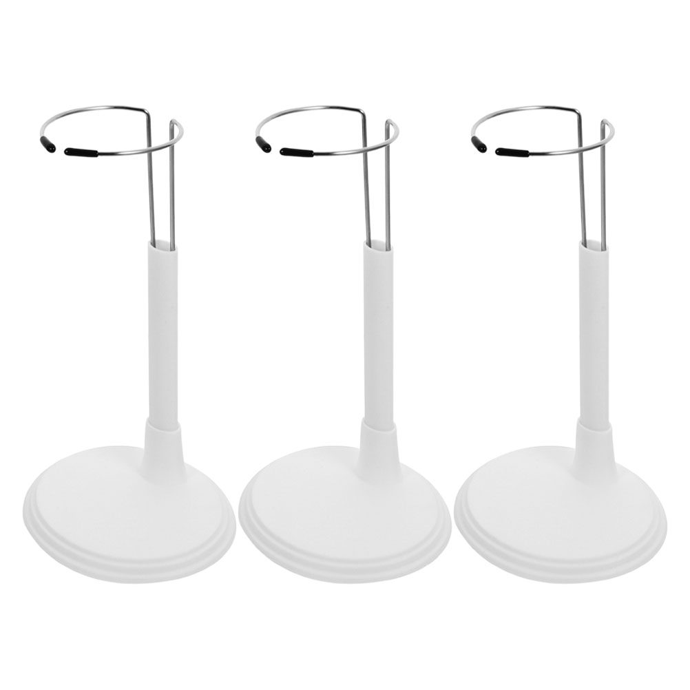 3Pcs White Plastic Adjustable  - đánh giá và giá Action Figure Stand