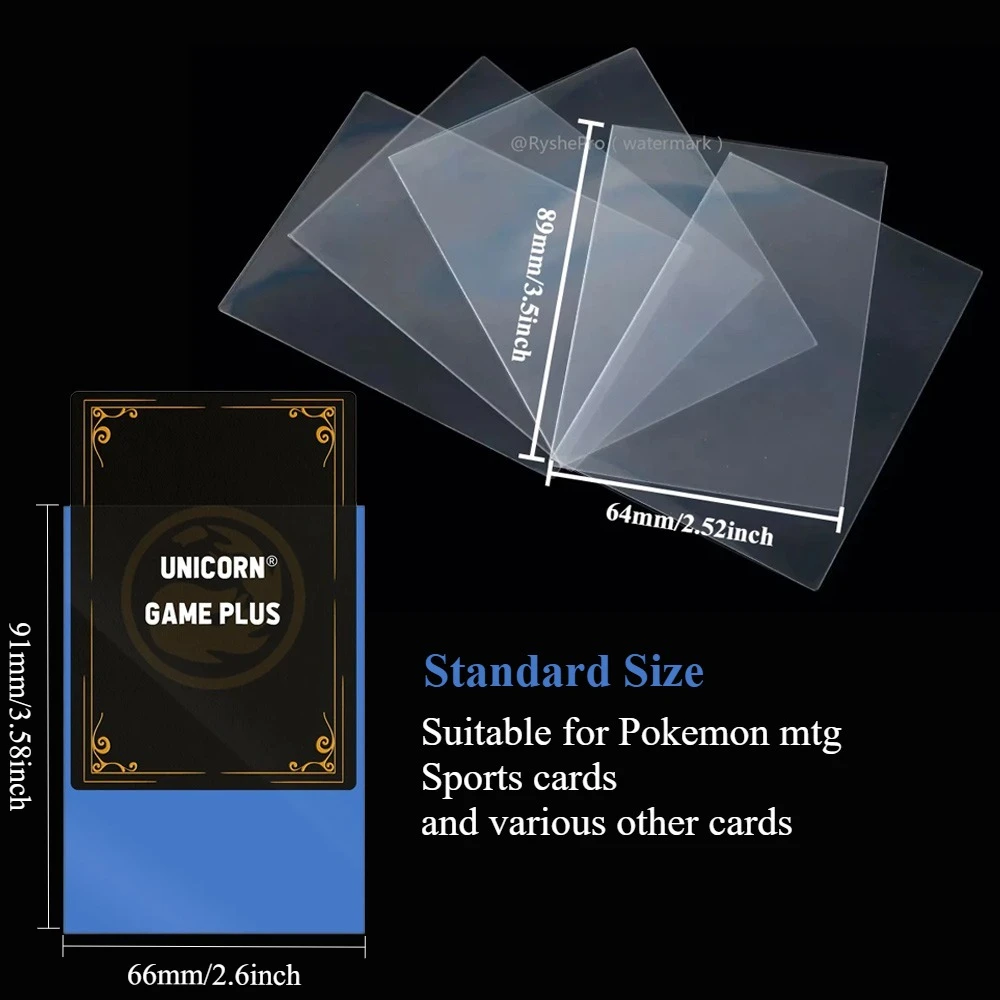 200PCS Card Sleeves Trading Ca - đánh giá và giá Card Penny Sleeve