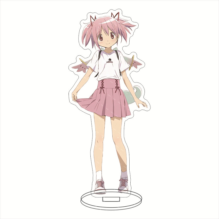 16CM Anime Figure Puella Magi  - đánh giá và giá Figma Stand Set