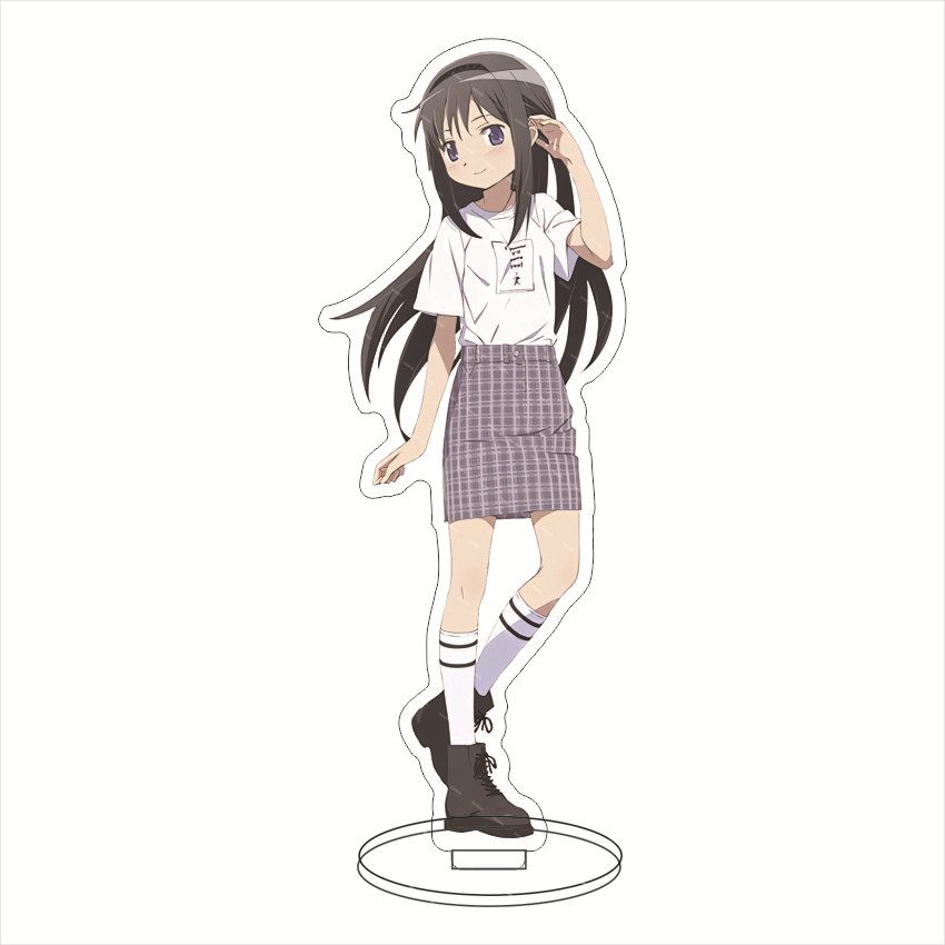 16CM Anime Figure Puella Magi  - đánh giá và giá Figma Stand Set