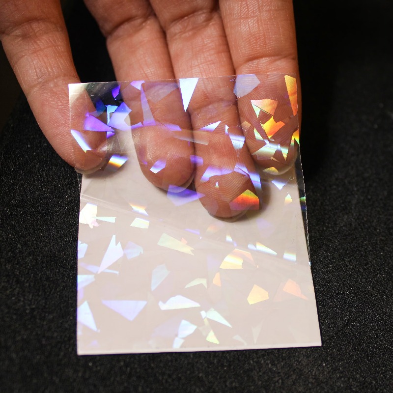 Shatter Effect Rainbow Laser C - đánh giá và giá Card Penny Sleeve