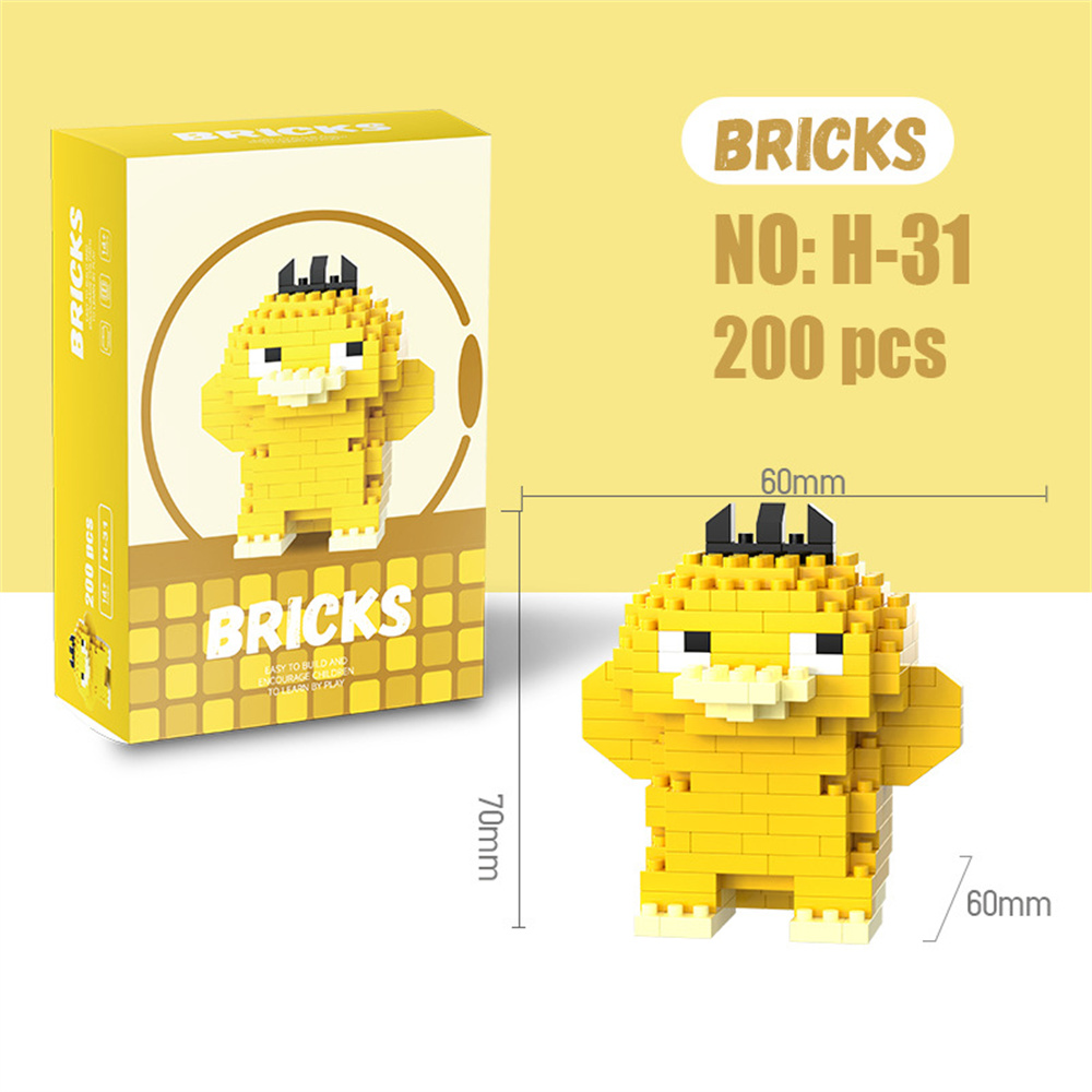 Pokemon Micro Building Blocks  - đánh giá và giá Building Block Mini