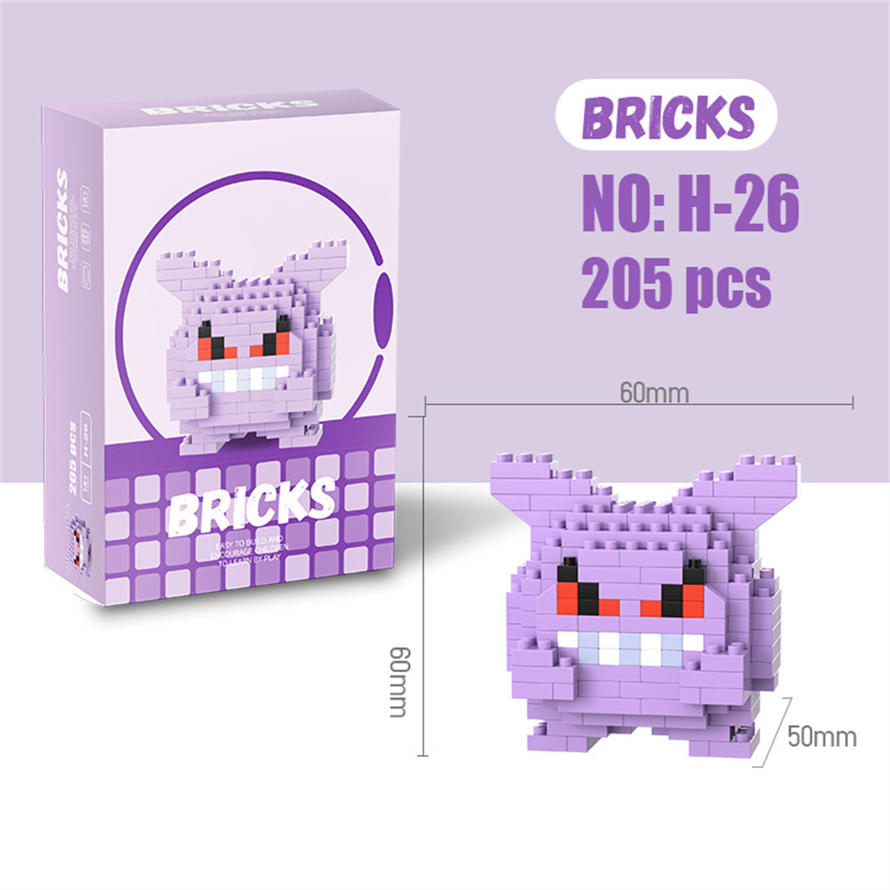 Pokemon Micro Building Blocks  - đánh giá và giá Building Block Mini