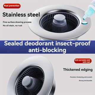 3 in 1 Kitchen Sink Drain Stra - đánh giá và giá Pop Display Shelf
