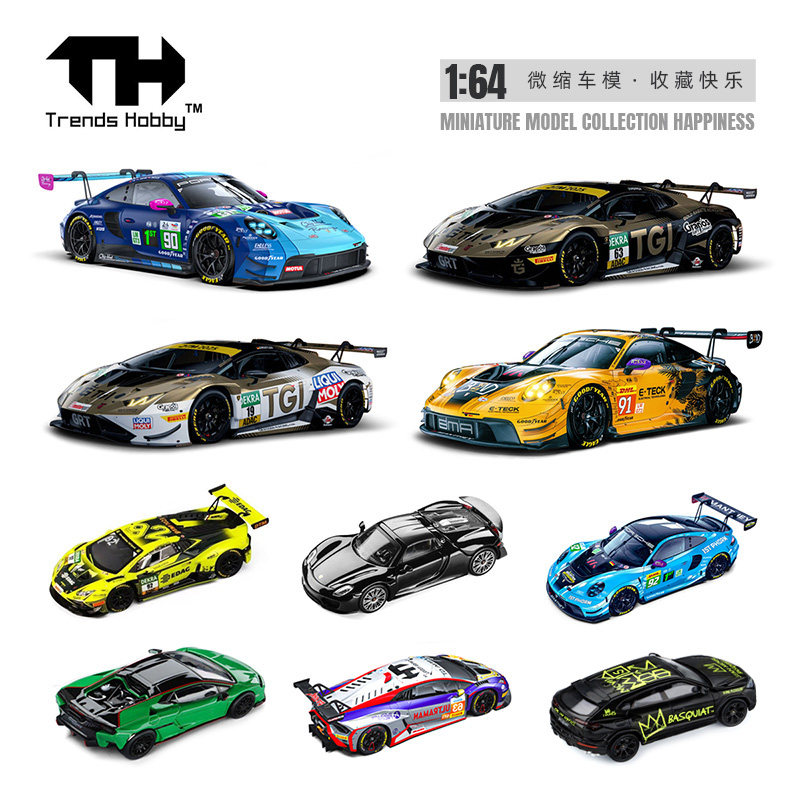 TH 1/64 Porsche 911 GT3 R LeMa - đánh giá và giá Die Cast Car 1 64