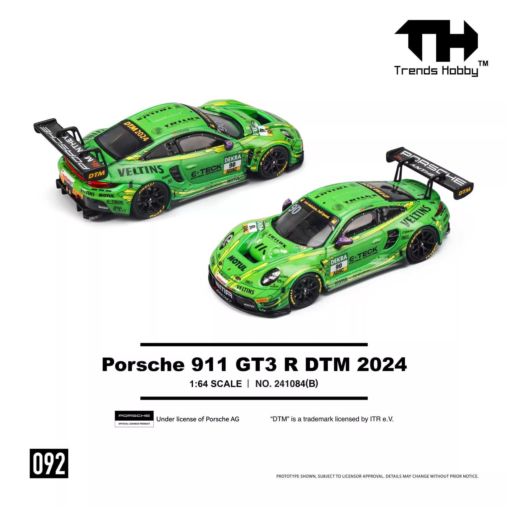 TH 1/64 Porsche 911 GT3 R LeMa - đánh giá và giá Die Cast Car 1 64