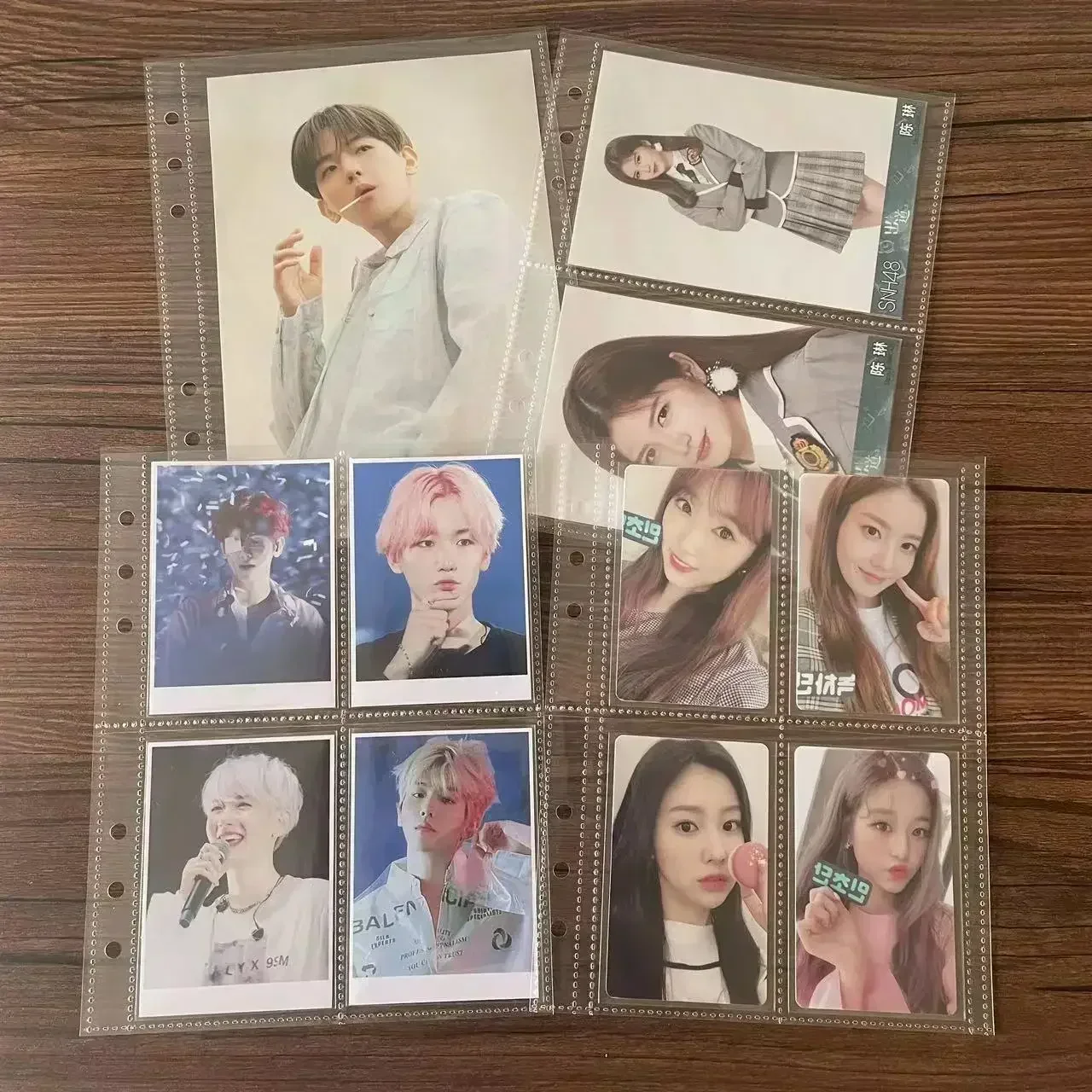 1-4 Grid Transparent Photocard - đánh giá và giá Trading Card Binder
