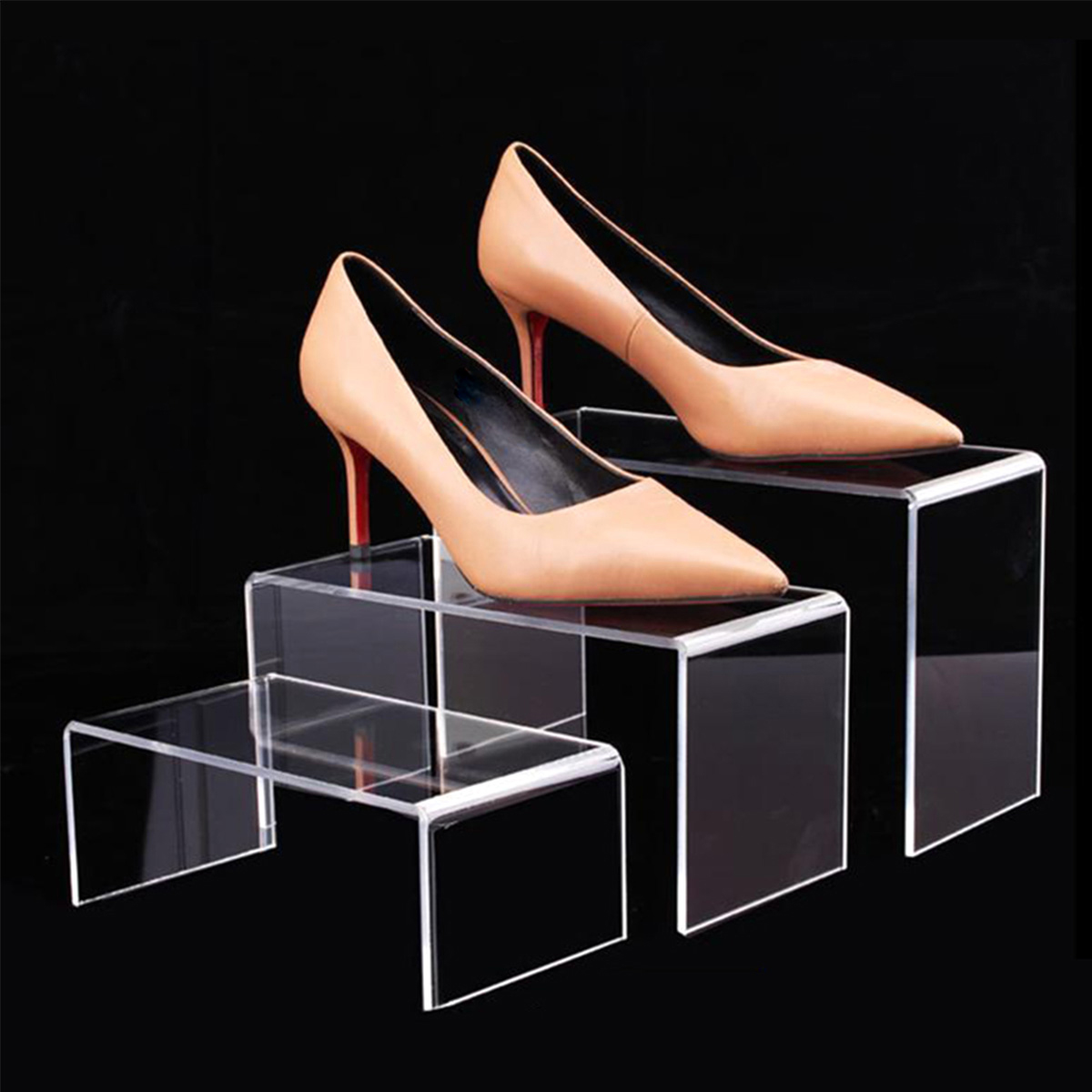 3/6/9Pcs Acrylic Display Stand - đánh giá và giá Display Risers Set