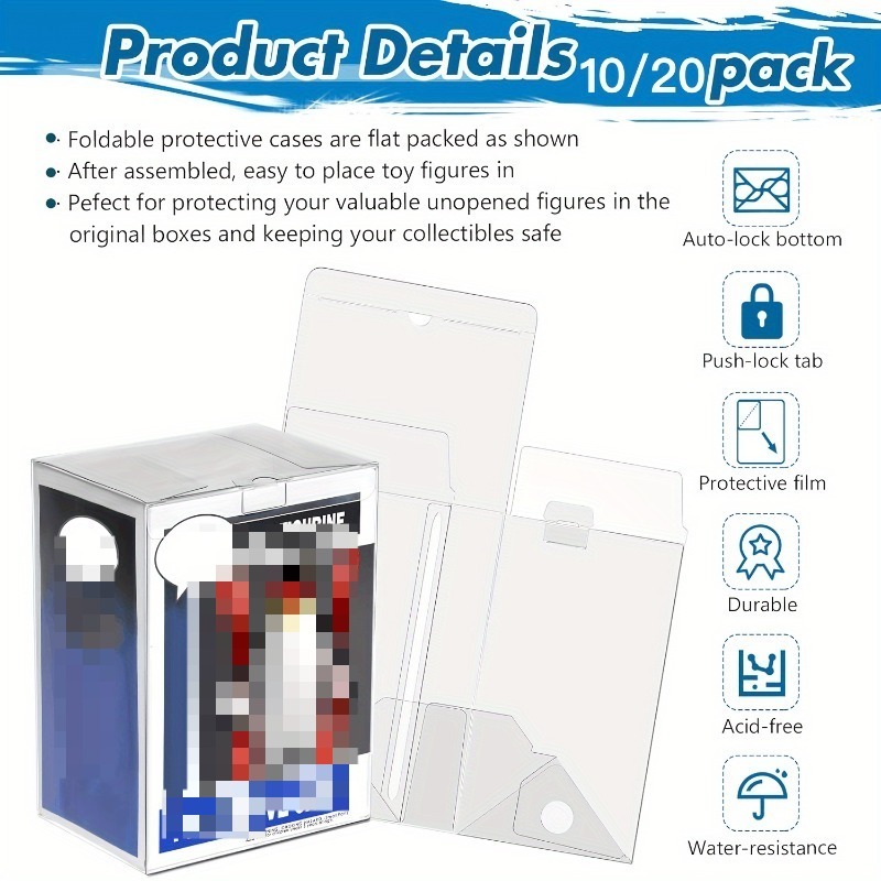 20/10-Pack Premium Clear Prote - đánh giá và giá Funko Pop Protector