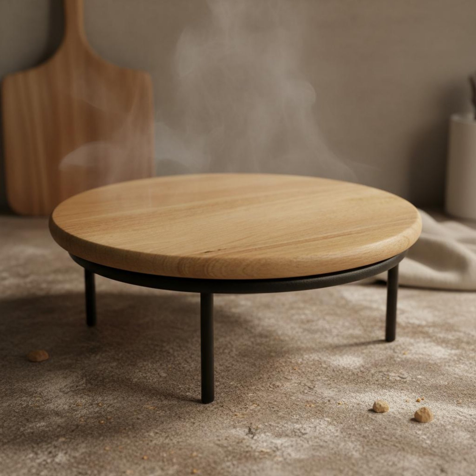 Pizza Stand Retro Design Round - đánh giá và giá Display Risers Set